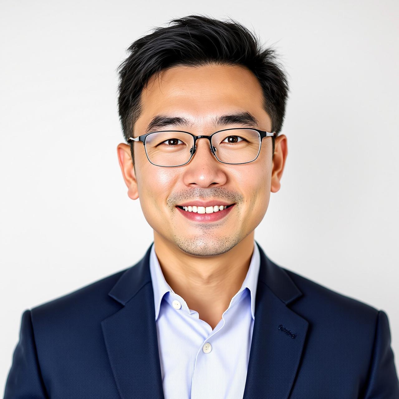 5G影视核心团队成员王明轩专业形象照